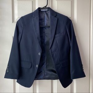 Izod boys navy blue 2-piece suit size 8 regular